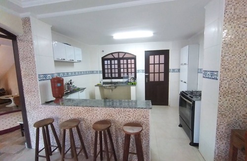Camburi Casa | Casa Praia Camburi -10 Pessoas - Piscina com Cascata