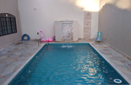 Camburi Casa | Casa Praia Camburi -10 Pessoas - Piscina com Cascata