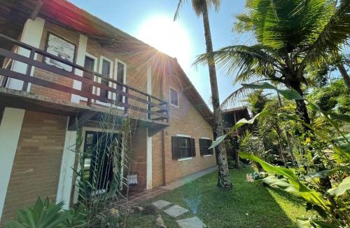 Itamambuca Casa | Casa Rústica Alemã - 50m da praia