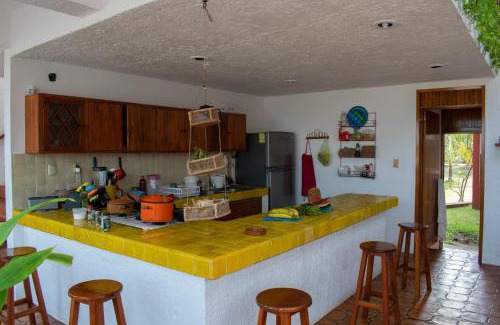 Tecolutla Casa | Casa Roja, Tecolutla (frente al mar)