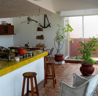 Tecolutla Casa | Casa Roja, Tecolutla (frente al mar)