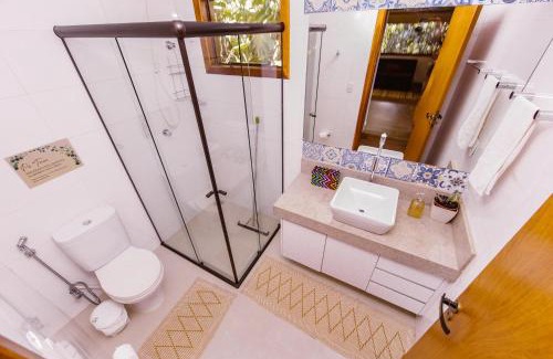 Brasilia Casa | Casa Rosa - Terra Dourada, Paraíso na Natureza, piscina natural, Wi-Fi