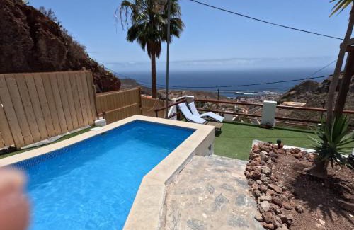 Santa Cruz de Tenerife Casa | Casa rural Alessia with jacuzzi ,garden & swimming pool