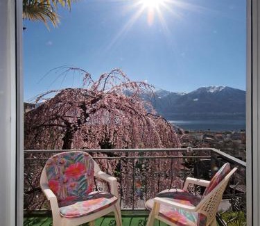 Minusio Apartamento | Casa Sibylle bei Locarno