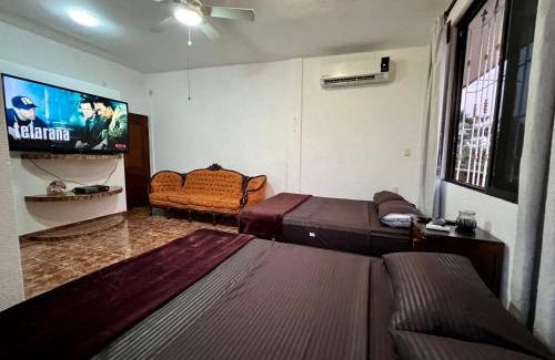 Minatitlán Casa | Casa Solar Boutique Eco-Hotel Doble queen size