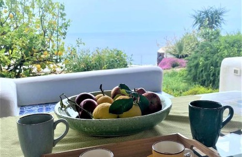 Malfa Casa | Casa Surya - Sea view terrace, Isola Salina