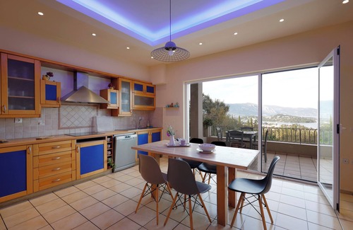 Gouvia Villa | Casa T con impresionantes vistas