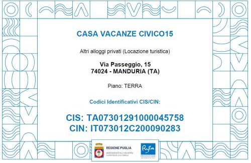 Manduria Casa | Casa Vacanze Civico15 - Appartamento Indipendente & Climatizzato - Manduria - Salento - Puglia - Italy