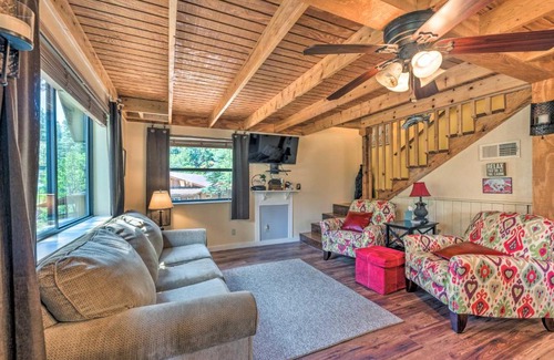 Cloudcroft Casa | Casa Verde Cabin with Fire Pit 4 Mi to Ski