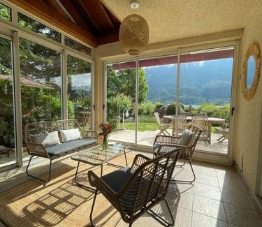 Chaparon Casa | Casa Verso, au bord du lac d'Annecy avec vue