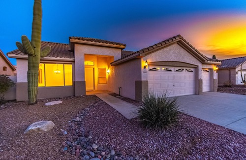 Rancho Vistoso Casa | Casa with Private pool and views of Pusch Ridge in Oro Valley