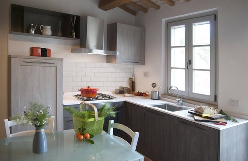 Monsampietro Morico Casa | Casale Biancopecora, casa Sanforte en el campo de Las Marcas