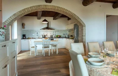 Volterra Apartamento | Casale con vista colline