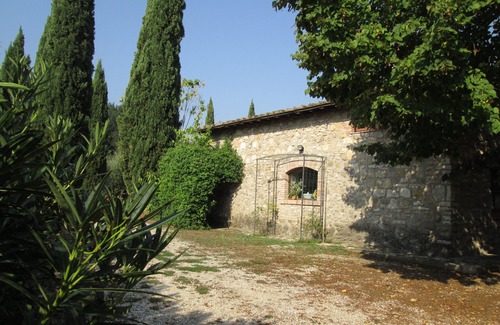 Chia Cabaña | Casale La Cipressina Tiber Valley 70 km al norte de Roma con piscina privada