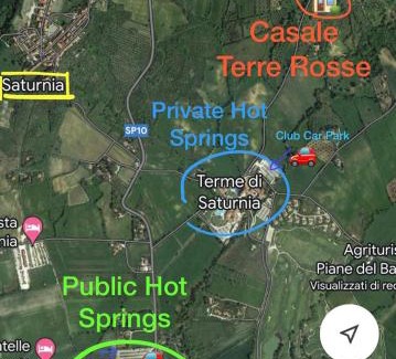 Saturnia Cama Y Desayuno | Casale Terre Rosse Garden