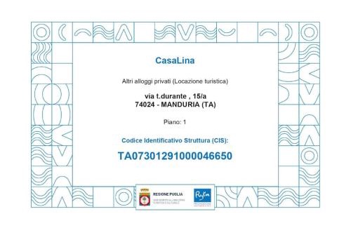 Manduria Apartamento | CasaLina Apartment