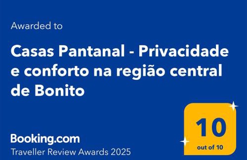 Alvorada Casa | Casas Pantanal - Privacidade e conforto no centro de Bonito