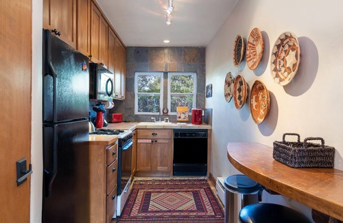 South Capitol Casa | Casita Zorro | Fireplace, Patio, Near Activities