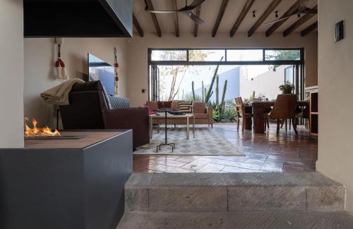La Cruz Casa | Casona del Buen Huerto, Modern 2BR Home in Queretaro