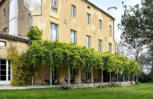 Pech-Luna Casa | Castillo 'Domaine De Fajac La Selve' con vistas a la montaña, Wi-Fi y aire acondicionado