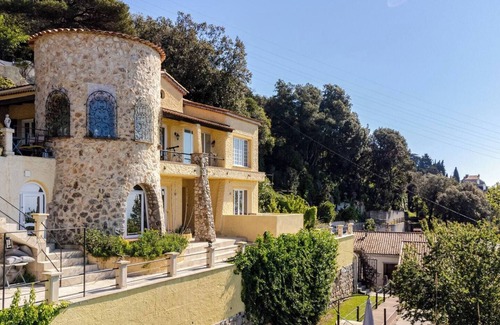 La Turbie Otro | ✨ Castle Style Retreat with Monaco Sea Views – 4 Bedrooms | Pool | Mountain Walk