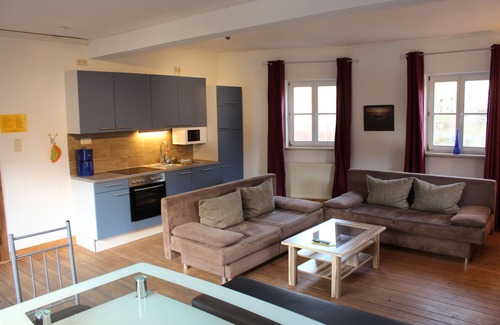 Egloffstein Apartamento | Categoría D: Apartamento de 4 piezas para 6 personas - Pension Mühle