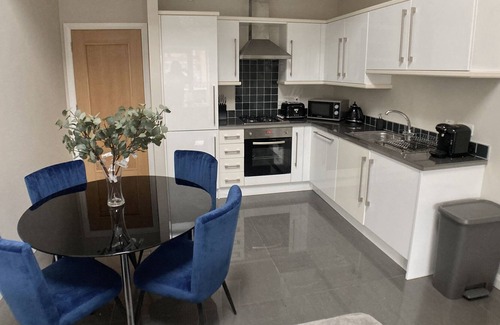 Cathedral Quarter Apartamento | Cathedral Quarter-Apartamento-Confortable-Baño con bañera