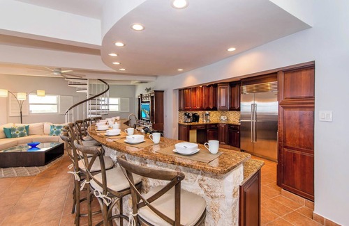 Gun Bay Casa | Cayman Castle: Gated Family Estate w/Infinity Pool, Private Beach, Free Kayaks