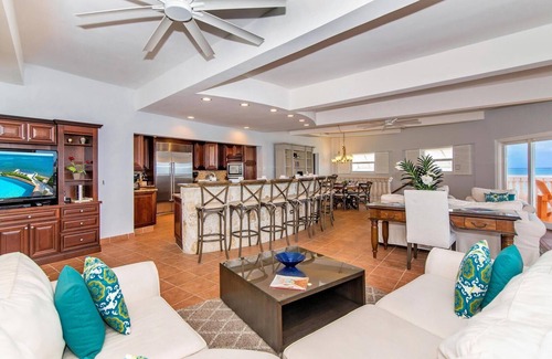 Gun Bay Casa | Cayman Castle: Luxury Gated Estate w/Elevated Views, Infinity Pool + Large Priva
