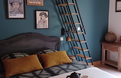 Thaire Casa | Caza2 Indigo House 1 to 5 people 10min from the Sea Chatelaillon-Plage and La Rochelle