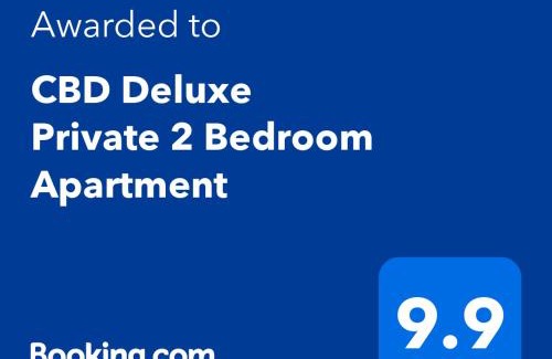 Adelaide Central Business District Apartamento | CBD Deluxe Private 2 Bedroom Apartment