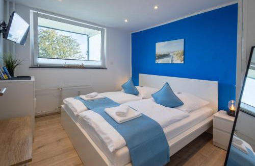 Heiligenhafen Apartamento | CBlue: Küstenzauber barrierefrei mit Balkon