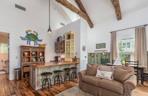 Olde Town Cabaña | Cedar Bluff Cottage en May River en Old Town Bluffton