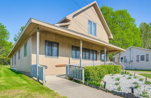Cedar Casa | Cedar Home with Fire Pit and Grill about 3 Mi to Lakes