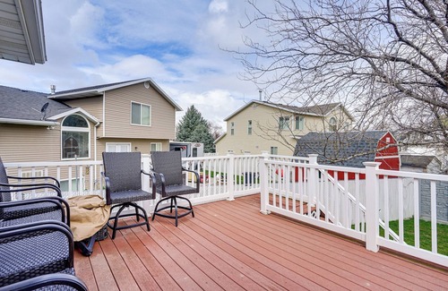 Centerville Casa | Centerville Home, 12 Mi to Downtown Salt Lake City