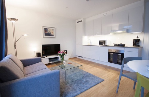 Gamle Oslo Apartamento | Apartamento céntrico y moderno. Totalmente equipado y amueblado.