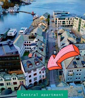 Alesund Apartamento | Central apartment