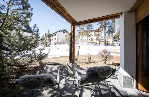 Lenzerheide Apartamento | Central flat for 3 persons at Hotel Schweizerhof-Lenzerheide