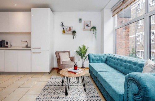 Farringdon Apartamento | Central Holborn, lovely and bright apartment for 4, Air-Con