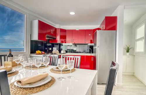 El Guincho Apartamento | Central Modern Apartment with Private parking & Ocean view & Coffee corner