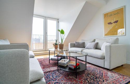 København V Apartamento | Central Penthouse with Panoramic Private Terrace