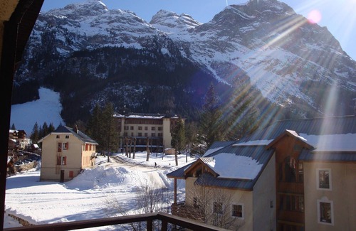 Pralognan-la-Vanoise Apartamento | Estudio con terraza - Centro del pueblo, cerca del teleférico y tiendas