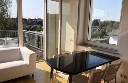 Moersenbroich Apartamento | Central trade fair / seminar apartment - fully equipped with a large sun terrace!