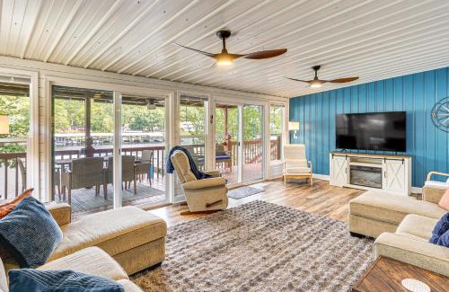 Lake Ozark Casa | Central Waterfront Home with Dock in Lake Ozark!