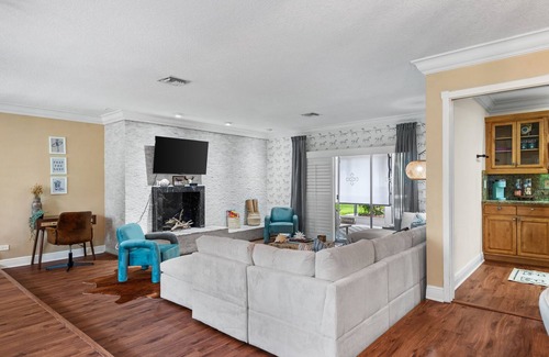 Hollywood Hills Casa | Centrally Located 4BD Oasis w/ Pool & Movie Patio