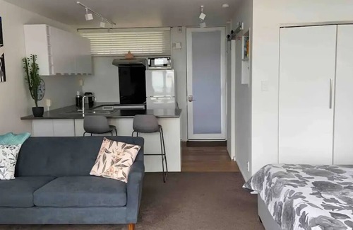 Mount Eden Apartamento | Centrally Located Light-filled Studio w/ Parking