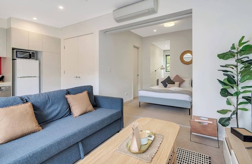 Pyrmont Apartamento | Centrally Located Pyrmont Paradise with Patio