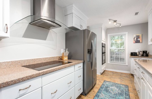 Greensboro Casa | Centrally Located Spacious Family-Friendly Home with Garage