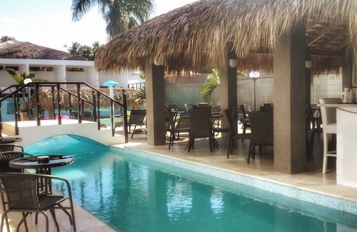 Cabarete Apartamento | Centrally-located studio with cable TV, pool, internet, gym, spa, grill&bar
