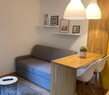 Saint-Gervais-les-Bains Apartamento | Centre Saint-Gervais studio Jaune moderne proche télécabine 2 pers